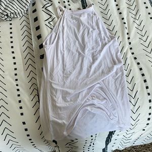 Buckle mesh tank top
